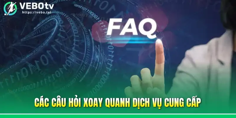 Các câu hỏi xoay quanh dịch vụ cung cấp
