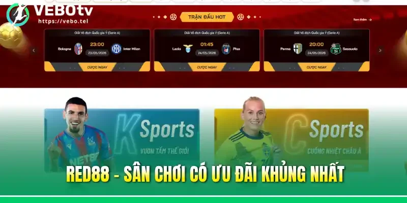 Red88 - Sân chơi có ưu đãi khủng nhất