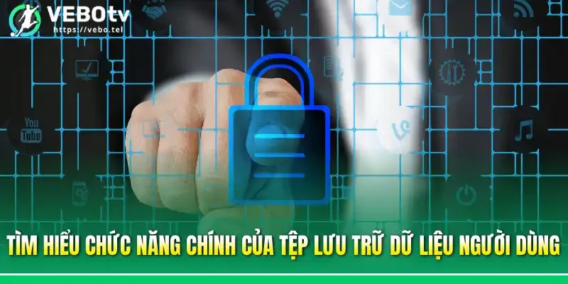 Tìm hiểu chức năng chính của tệp lưu trữ dữ liệu người dùng