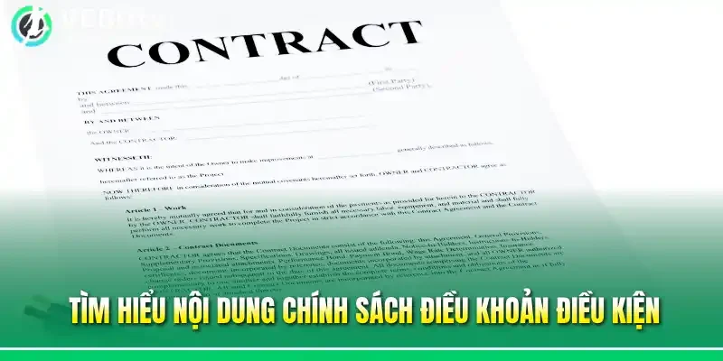 Tìm hiểu nội dung chính sách điều khoản điều kiện