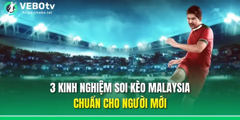 3 Kinh nghiệm soi kèo Malaysia chuẩn cho người mới