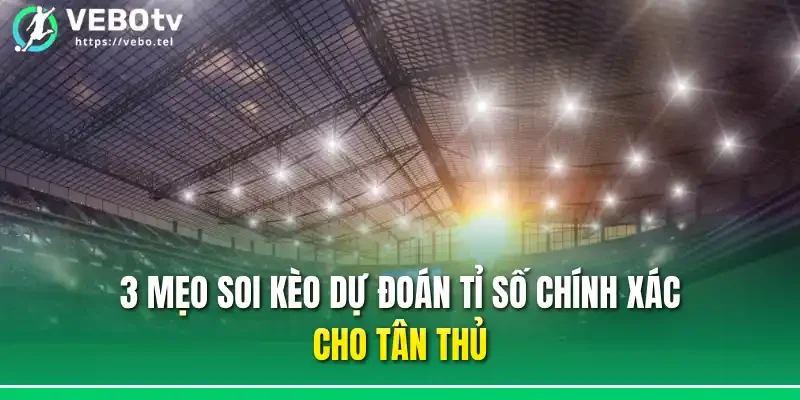 3 mẹo soi kèo dự đoán tỉ số chính xác cho tân thủ