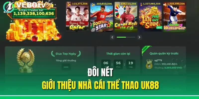 Đôi nét giới thiệu nhà cái thể thao Uk88
