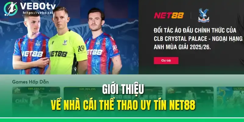 Giới thiệu về nhà cái thể thao uy tín Net88