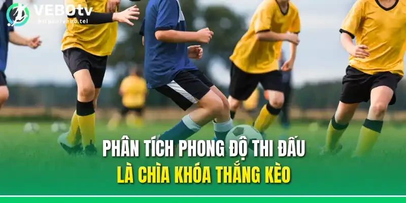 Phân tích phong độ thi đấu là chìa khóa thắng kèo