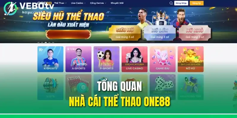 Tổng quan nhà cái thể thao One88